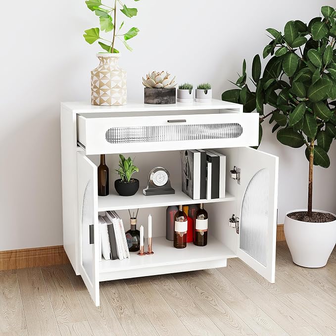 Sideboard W/Drawers_white