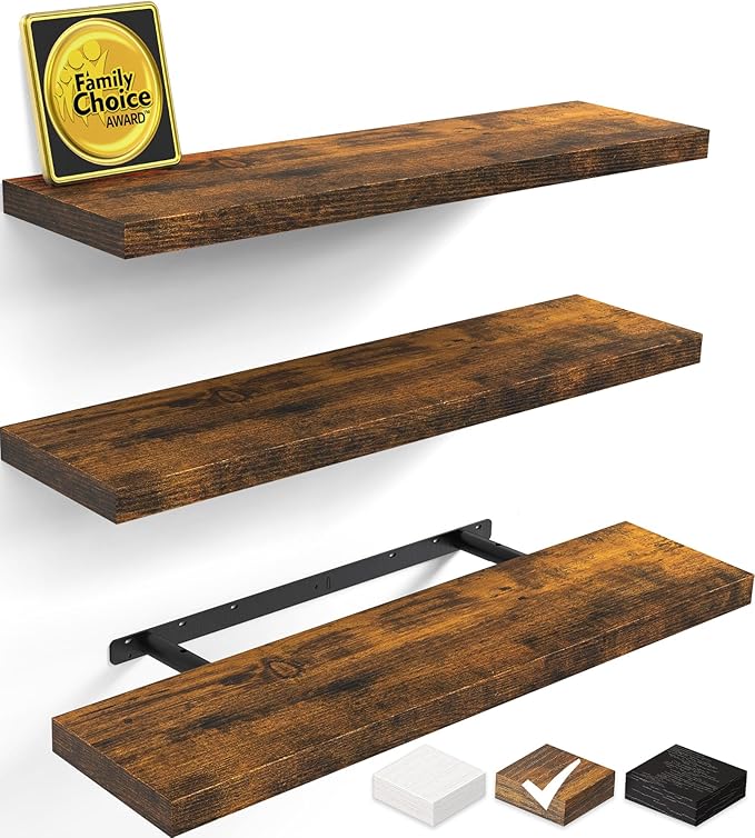 B. Rustic Brown - Americana Farmhouse Style