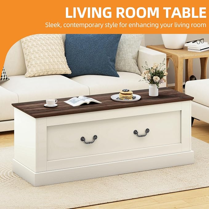 Brown and Rustic White