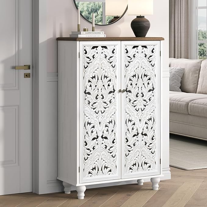 Distressed White Tall