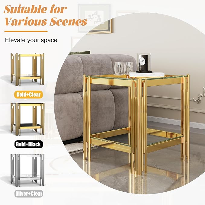 Gold+clear
