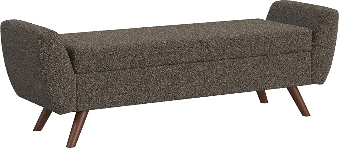 Dark Brown Boucle