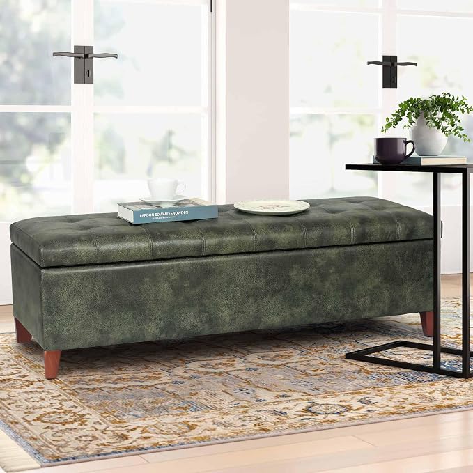 Faux Leather Green