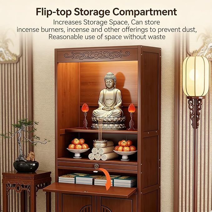 With Cabinet Door