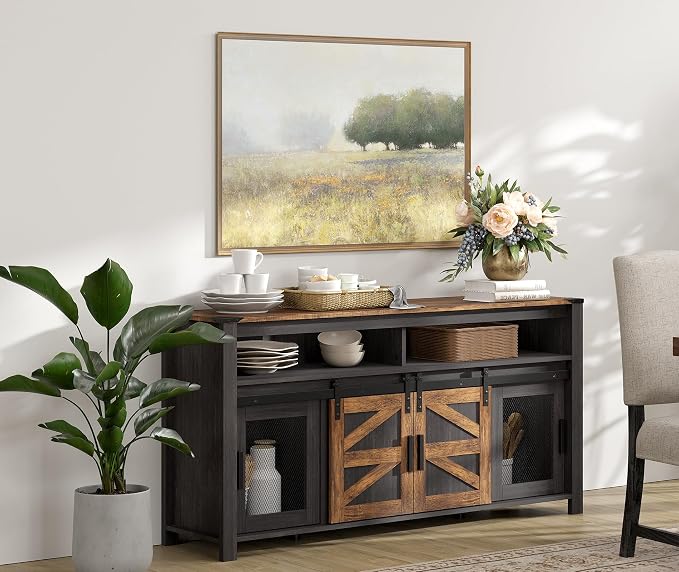 Antique Black & Brown