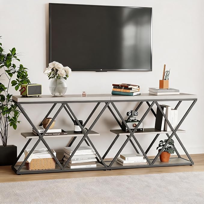 Gray + X-shaped