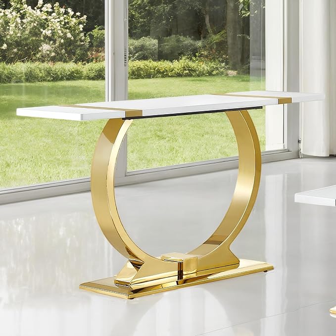Gold/White