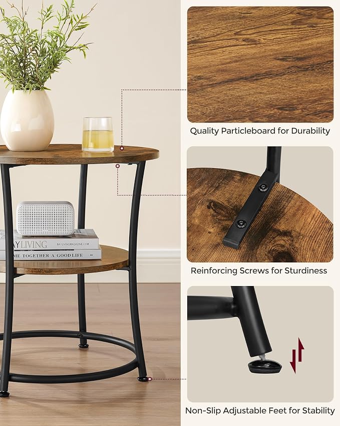 Rustic Brown + Ink Black