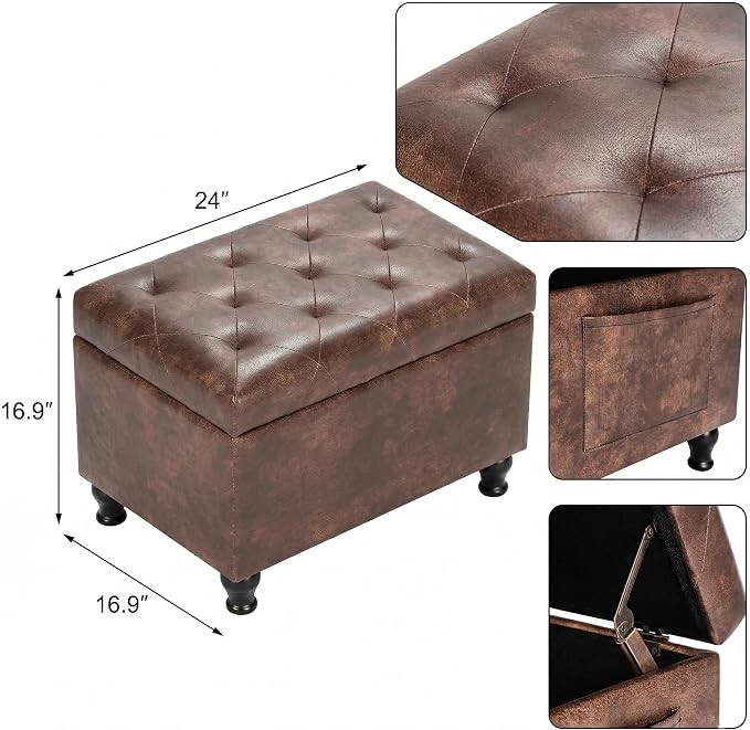 Brown-pu Leather