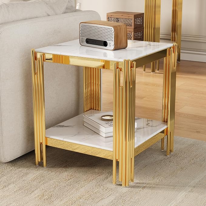 Gold+white