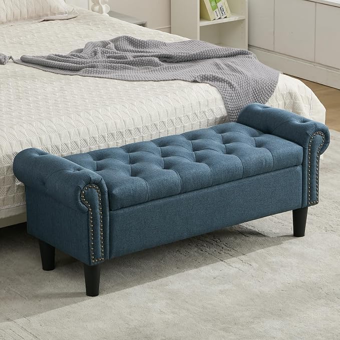 Linen Dark Blue