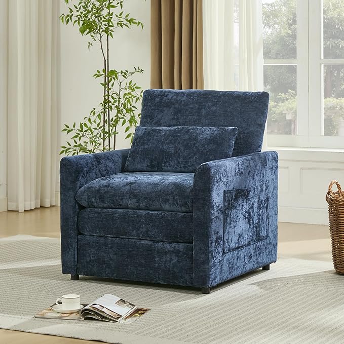 Chenille-blue