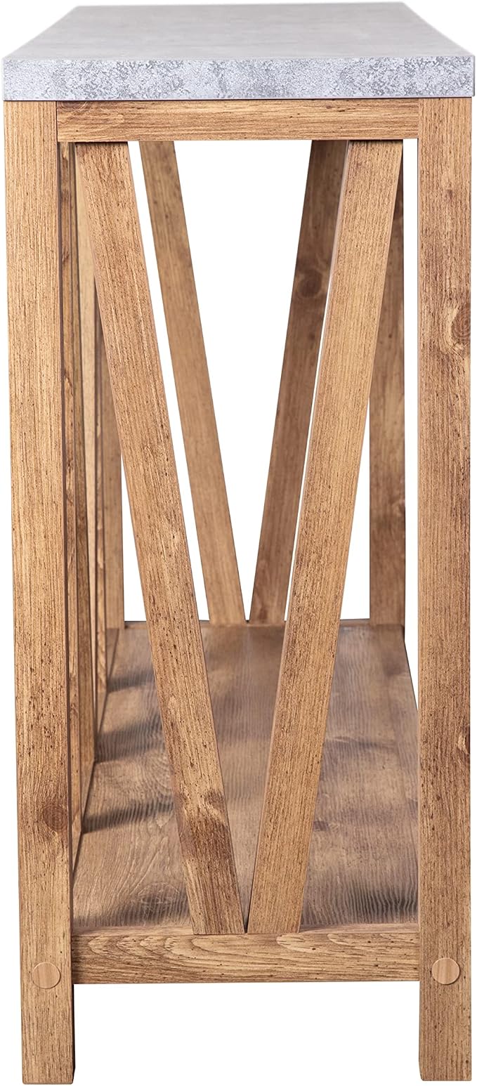 Warm Oak/Concrete
