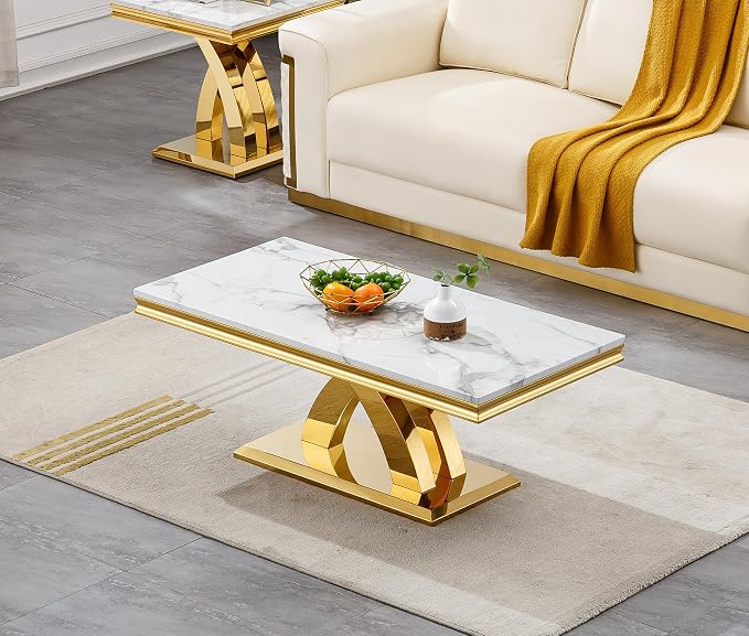 White Marble& Gold2
