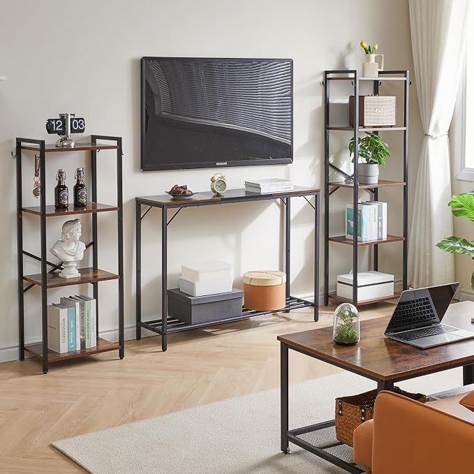 Rustic Brown and Black