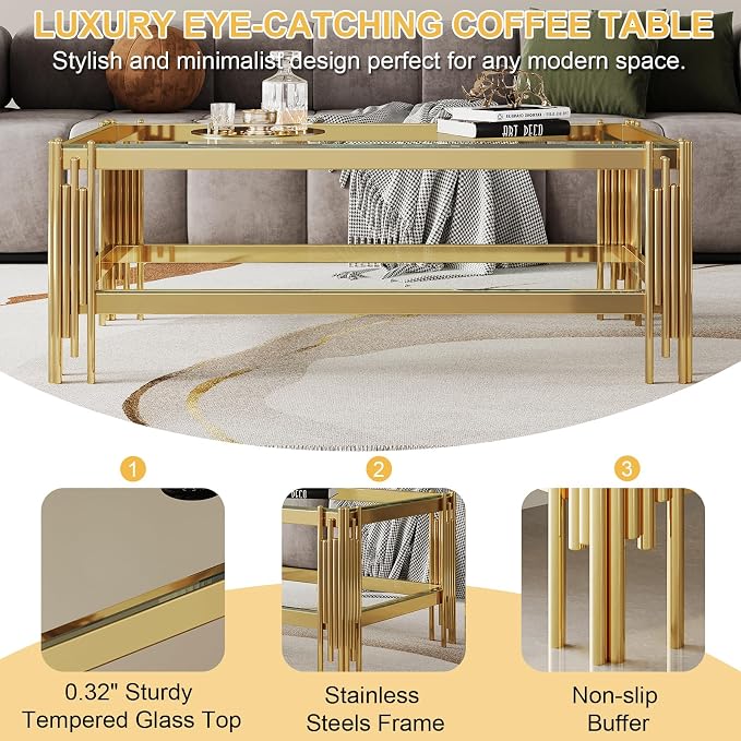Clear&gold Set 3