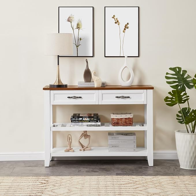 Brown+white