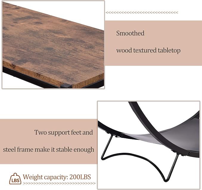 Distressed Brown