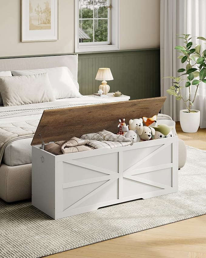 Walnut + White