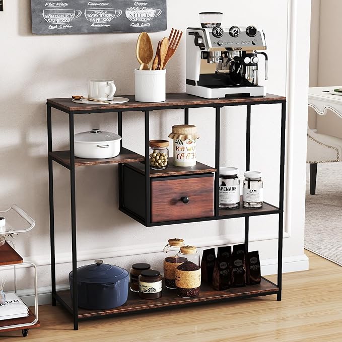 Rustic Brown + Black