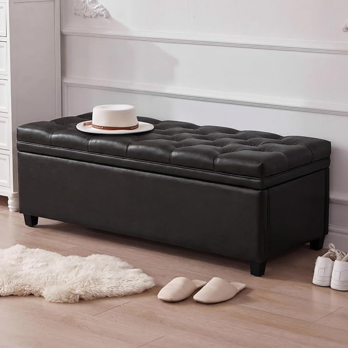 Faux Leather Black