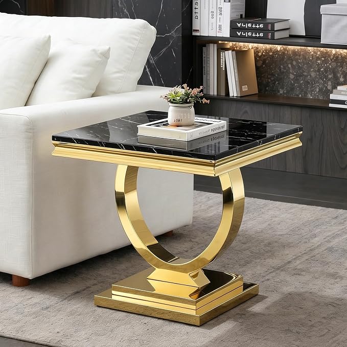 Black & Gold - End Table