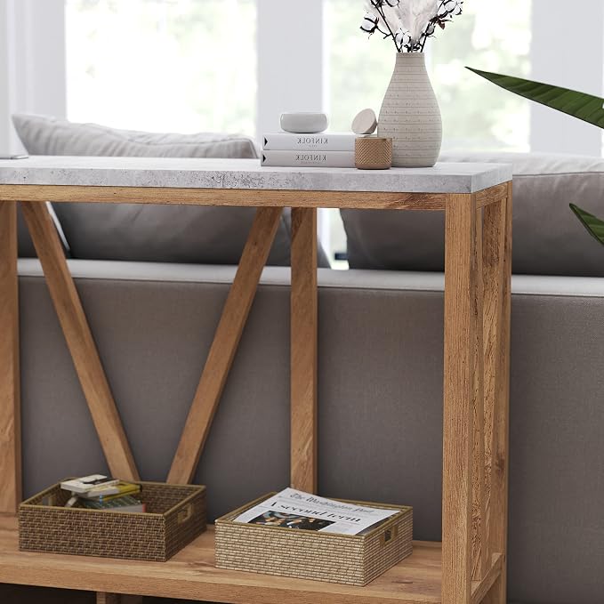 Warm Oak/Concrete