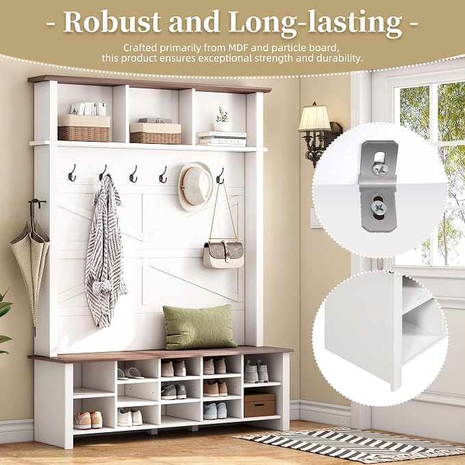 White/Storage Shelves