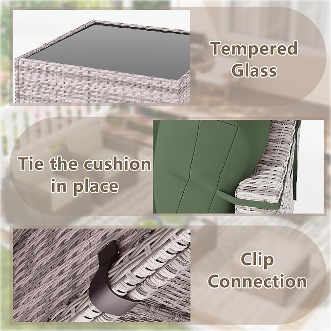 Grey White-green