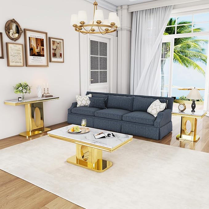 Gold+white