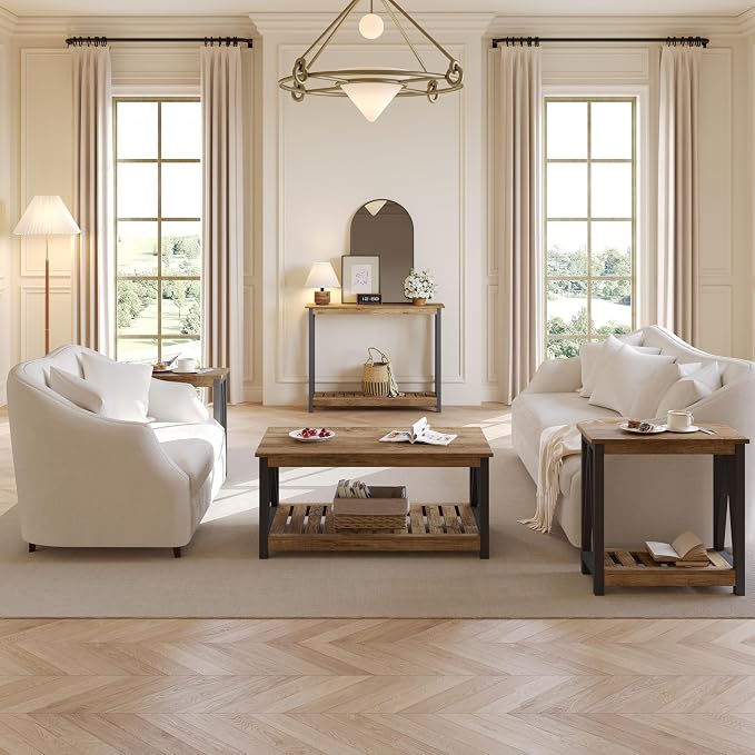 Rustic Oak & Black