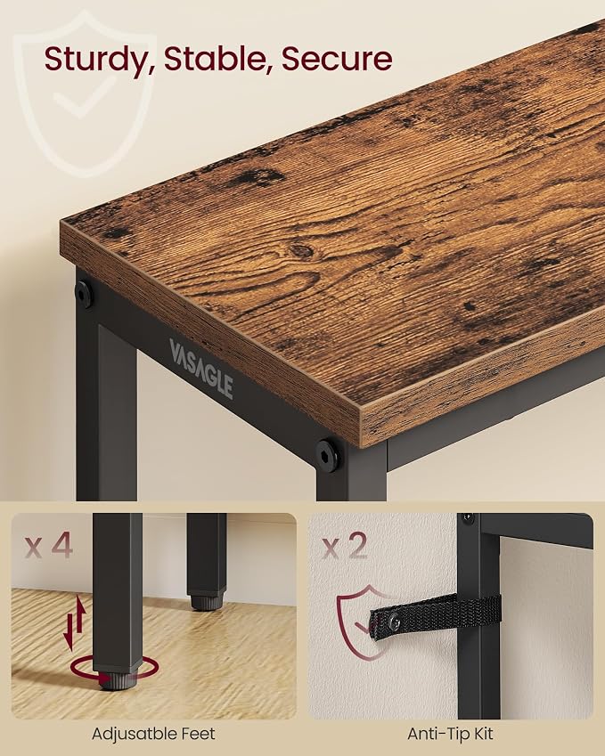 Rustic Brown + Ink Black