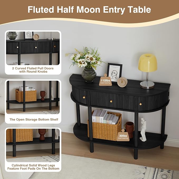 43.3 Haflf Moon Black