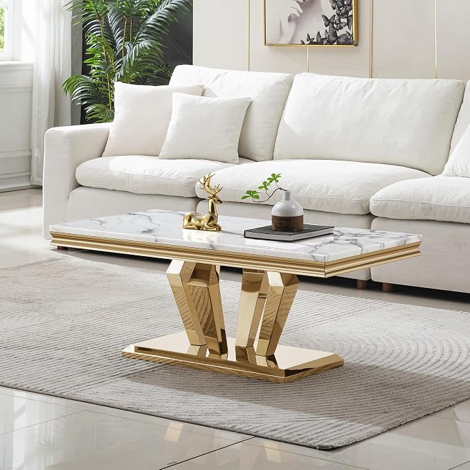 White/ Gold-diamond Legs