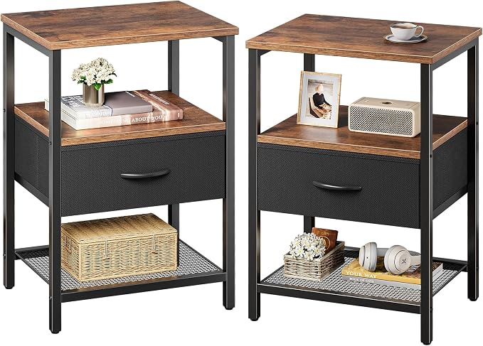Rustic Brown and Black