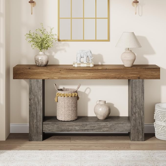 Rustic Brown & Gray