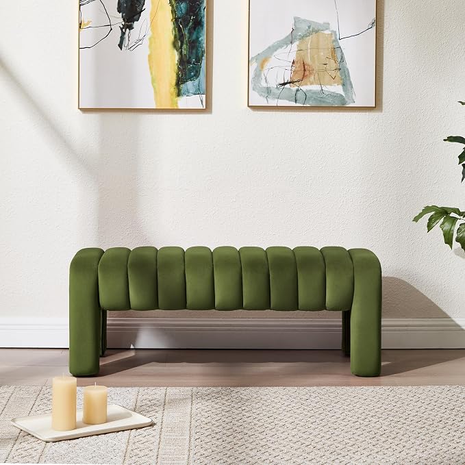 Olive Green Velvet