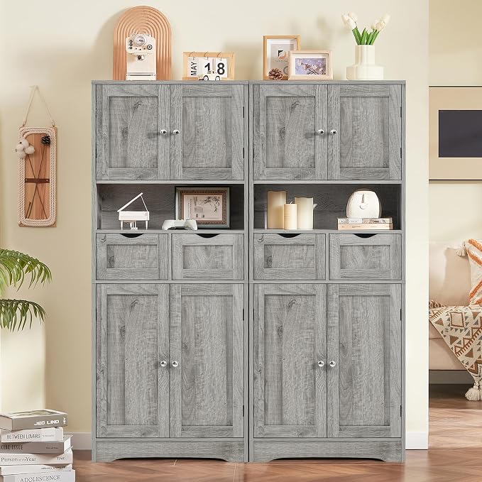 Grey-4 Shelves