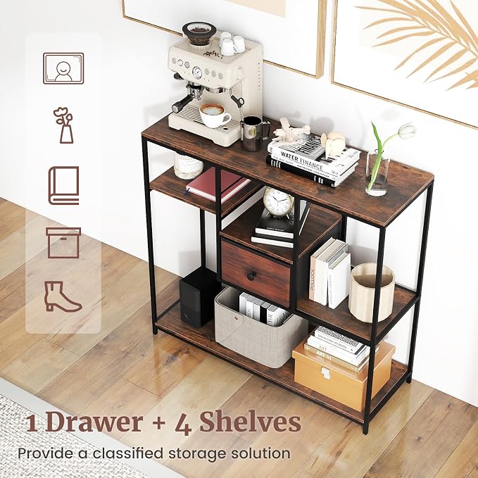 Rustic Brown + Black