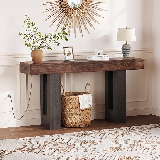 Rustic Brown & Black