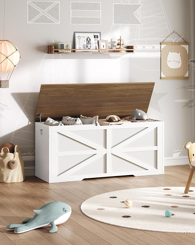 Walnut + White