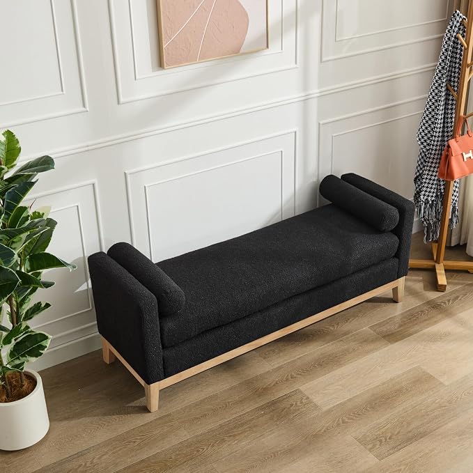Nature Wood Legs-boucle Black