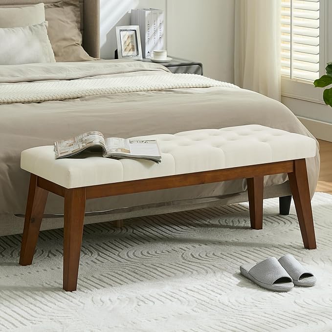 Beige-linen-tufted