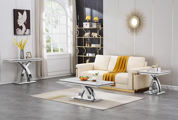 White Marble& Silver8