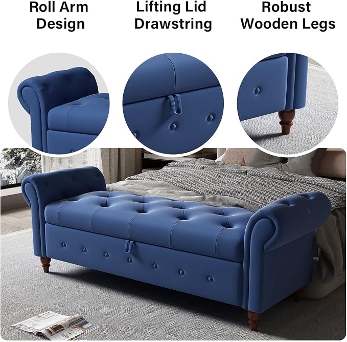 Blue-fabric