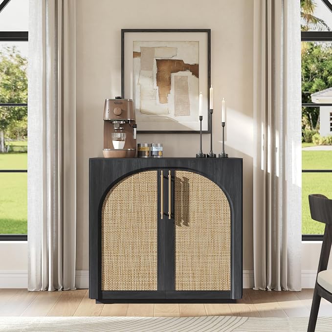 Black-rattan Doors