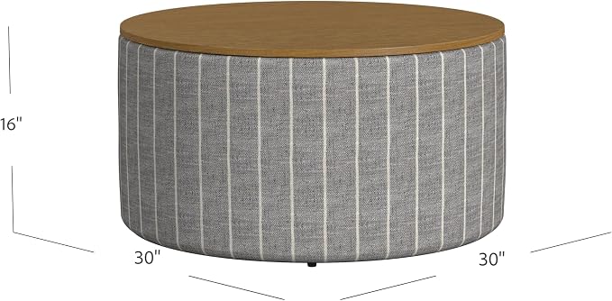 Midnight Gary Woven Stripe