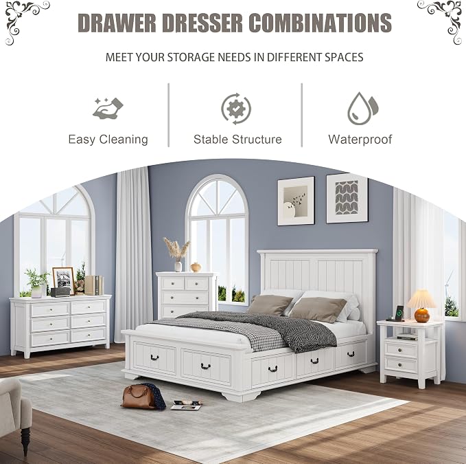 W (6 Drawers)