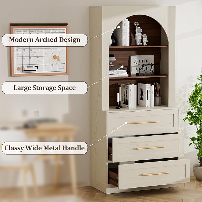 Beige Dresser