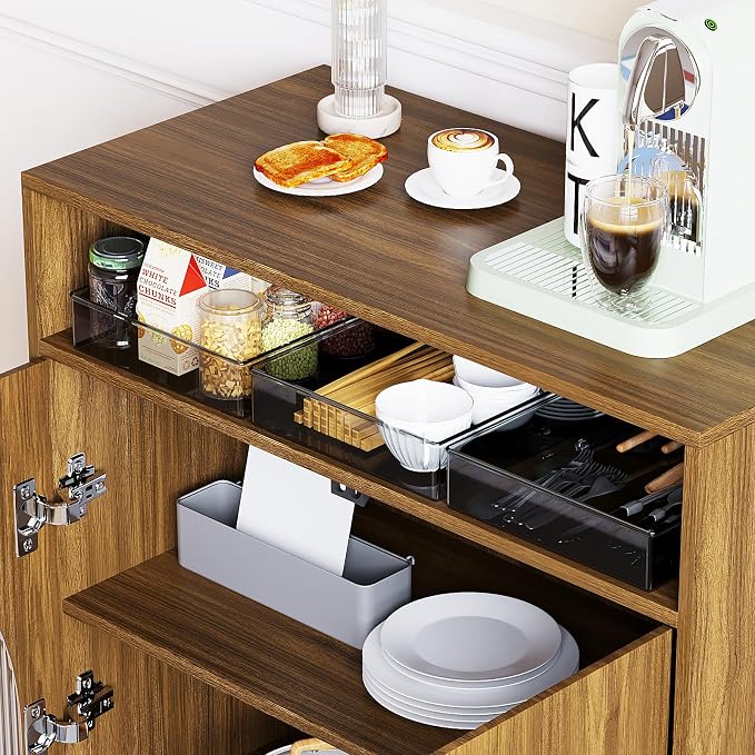 Sideboard W/Compartment_walnut